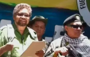 Iván Márquez und Jesús Santrich  / Fotoaufnahme aus dem Video 