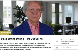Screenshot von kath.ch, dem Schweizer Nachrichtenportal der katholischen Kirche / screenshot / kath.ch