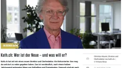 Screenshot von kath.ch, dem Schweizer Nachrichtenportal der katholischen Kirche / screenshot / kath.ch