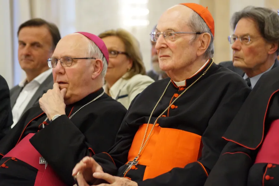 Weihbischof Klaus Dick mit Kardinal Joachim Meisner