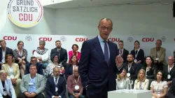 CDU-Chef Friedrich Merz bei der Vorstellung der Grundwertecharta am 30. Mai 2022 / screenshot / YouTube / cdutv