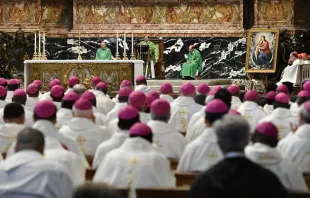 Messe im Petersdom mit Kardinal Bo / Vatican Media