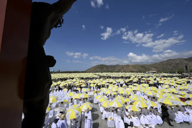 Messe mit Papst Franziskus in Osttimor am 10. September 2024