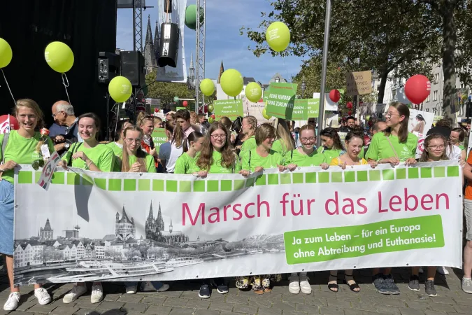 Marsch für das Leben in Köln am 16. September 2023