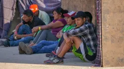 Migranten im "Ciudad Deportiva Magdalena Mixhuca Stadium" in Mexiko-Stadt, im November 2018.  / David Ramos / CNA Deutsch