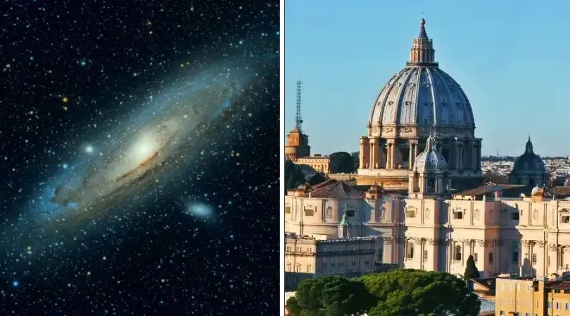 Milchstraße und Vatikan