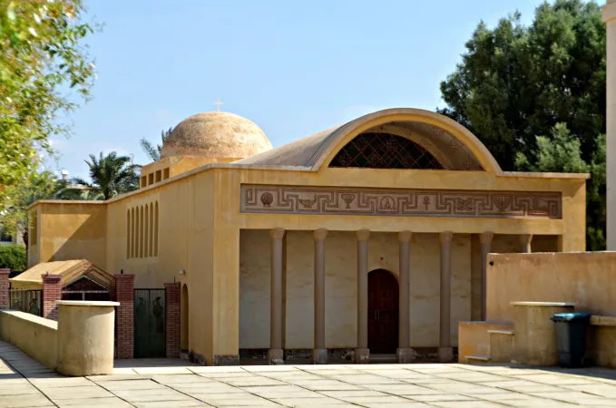 Kirchengebäude im Kloster des Heiligen Makarios