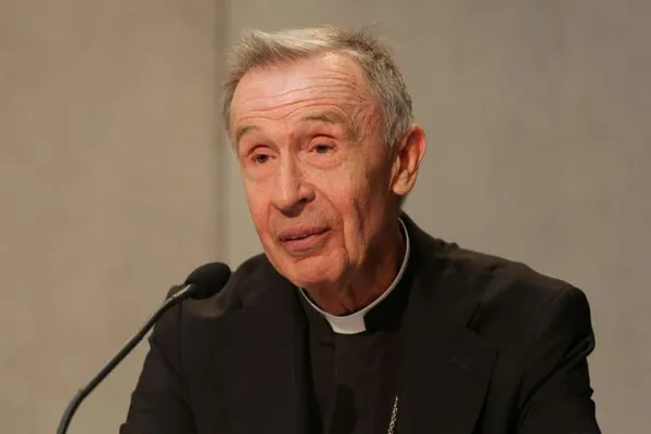 Kardinal Luis Francisco Ladaria Ferrer SJ ist der Präfekt der Kongregation für die Glaubenslehre / Daniel Ibanez / CNA Deutsch 