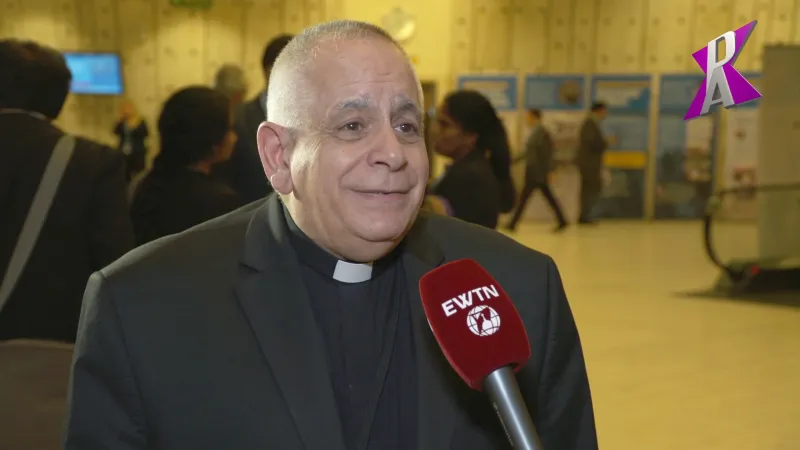 Monsignore Robert J Vitillo von der Internationalen Katholischen Migrationskommission ICMC
