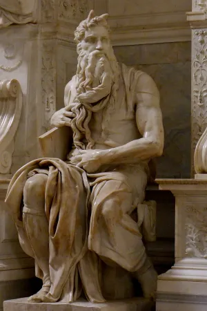 Die berühmte Statue von Michelangelo
