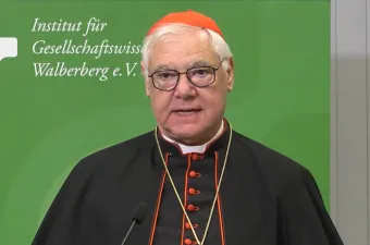 Kardinal Gerhard Müller / screenshot / YouTube / Institut für Gesellschaftswissenschaften Walberberg