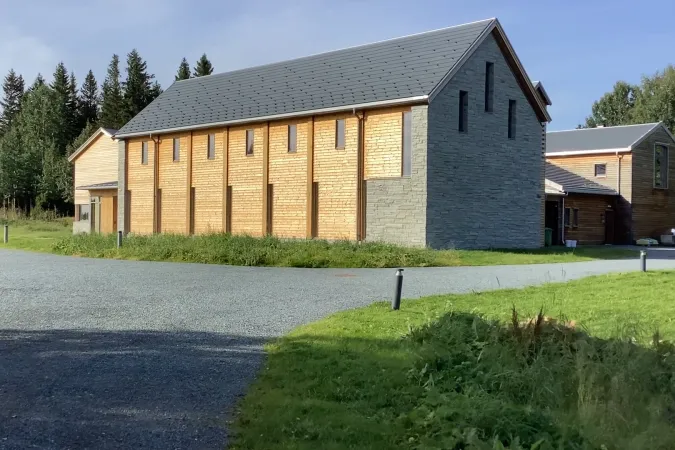 Kirche von Kloster Munkeby in Norwegen