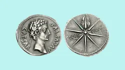 Münze mit dem Abbild von Kaiser Augustus / Classical Numismatic Group, Inc. / Wikimedia Commons (CC BY-SA 2.5 Deed)