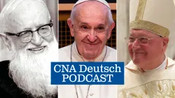 Pater Josef Kentenich, Papst Franziskus, Kardinal Timothy Dolan  / Schoenstatt / Daniel Ibanez / Bohumil Petrik  // CNA Deutsch
