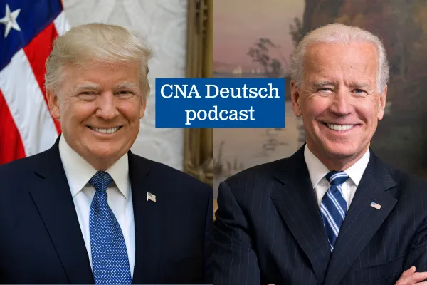 Die offiziellen Portraits von Donald Trump (links) und Joe Biden / Shealah Craighead / White House // White House / Wikimedia (CC0) 