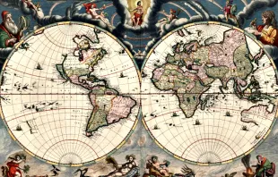 Nova et Accuratissima Terrarum Orbis Tabula (J.Blaeu, 1664) / Wikimedia / Gemeinfrei