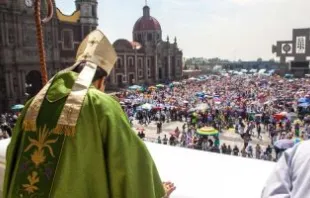 Wallfahrt der Diözese Querétaro zu Unserer Lieben Frau von Guadalupe  / Twitter-Account der Basilika von Guadalupe 