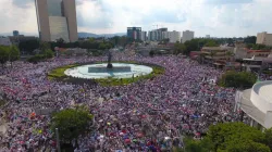 Eine der Demonstrationen in Mexiko am vergangenen Wochenende. / ACI via Twitter