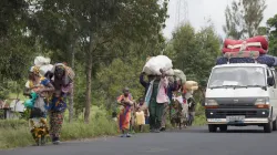 Die Gewalt im Kongo ist neu eskaliert, sorgt aber seit Jahren für millionenfaches Leid: Fliehende Dorfbewohner in der Region Kivu am 30. April 2012  / MONUSCO / Sylvain Liechti / Wikimedia (CC BY-SA 2.0) 