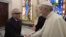 Papst Franziskus begrüßt Martin Scorsese / L'Osservatore Romano