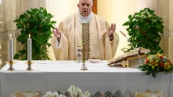 Papst Franziskus feiert die heilige Messe in der Casa Santa Marta / Vatican Media