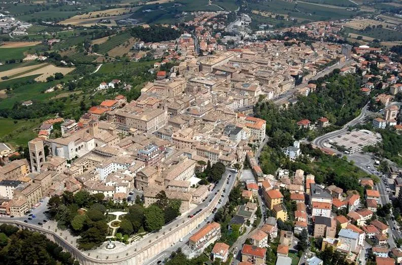 Blick auf Osimo
