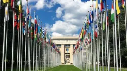 Der Völkerbundpalast in Genf, europäischer Hauptsitz der Vereinten Nationen. / Groov3 via Wikimedia (CC0 1.0)