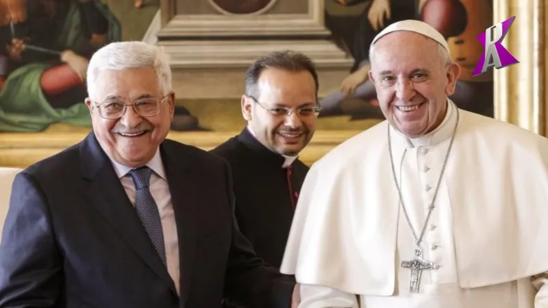 Präsident Abbas und Papst Franziskus
