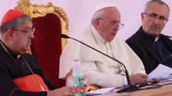 Papst Franziskus in Neapel am 21. Juni 2019 / Daniel Ibanez / CNA Deutsch