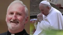 Der getötete David O'Connell / Papst Franziskus (Archivbild) / Erzdiözese Los Angeles/Vatican Media