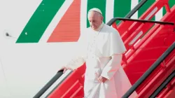 Ankunft von Papst Franziskus am 6. September Ortszeit in Kolumbien. / CNA / Eduardo Berdejo