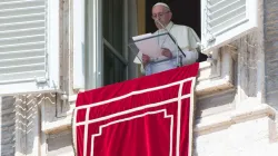 Papst Franziskus am Fenster des Apostolischen Palastes / Vatican Media