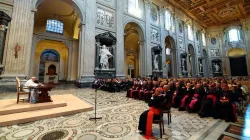 Papst Franziskus in der Lateranbasilika  / Vatican Media 