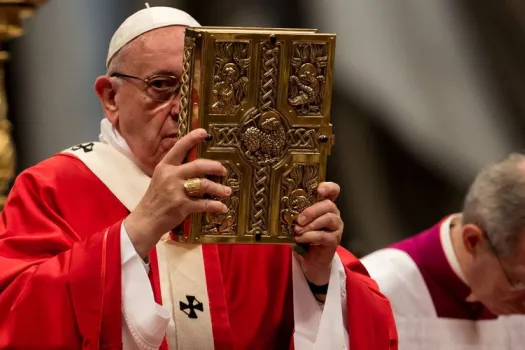Papst Franziskus am Pfingstsonntag, 20. Mai 2018 im Petersdom / CNA Deutsch / Daniel Ibanez
