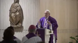 Hl. Messe in Santa Marta 22. März 2018 / Vatican Media 