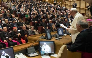 Der Papst bei seiner Rede am 5. Oktober 2017 / L'Osservatore Romano