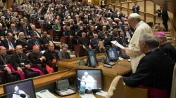 Der Papst bei seiner Rede am 5. Oktober 2017 / L'Osservatore Romano