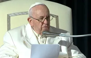 Papst Franziskus, 23. November 2022 / screenshot / YouTube / Vatican News