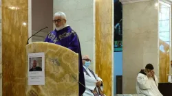 Pater Carmine Cucinelli OFMCap bei seiner Predigt. 
 / Antonio Bini