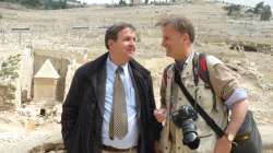 Paul Badde mit Martin Rothweiler in Jerusalem / EWTN.TV