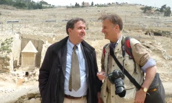 Paul Badde mit Martin Rothweiler in Jerusalem / EWTN.TV