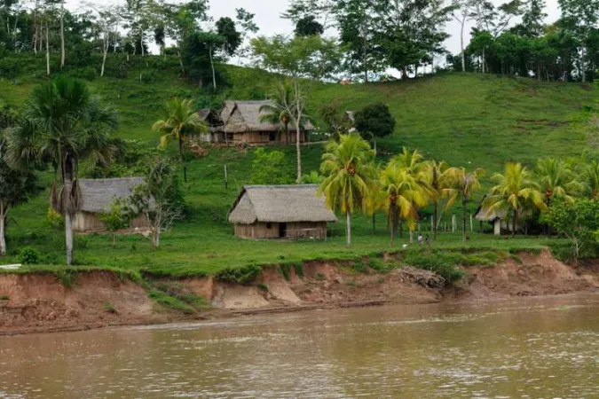 Amazonas-Ufer in Peru