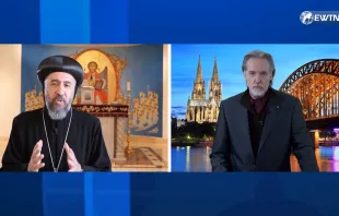 Christian Peschken mit Erzbischof Angaelos im Interview / Screenshot