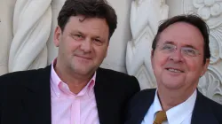 Peter Seewald (links) und Paul Badde im Jahr 2010 / Mit freundlicher Gehmigung
