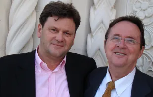 Peter Seewald (links) und Paul Badde im Jahr 2010 / Mit freundlicher Gehmigung