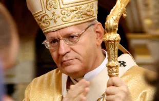 Kardinal Peter Erdö - hier eine Aufnahme aus dem Jahr 2011 -  ist Erzbischof von Esztergom-Budapest und Primas von Ungarn. Sein Wahlspruch ist: Initio non erat nisi gratia (Am Anfang war nichts, nur die Gnade).  / Thaler Tamás / Wikimedia (CC BY 3.0) 