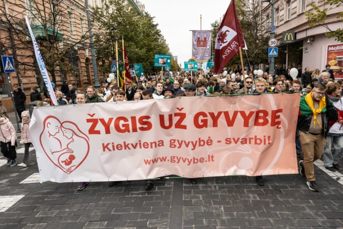 Marsch für das Leben am 4. Oktober 2025 in Vilnius