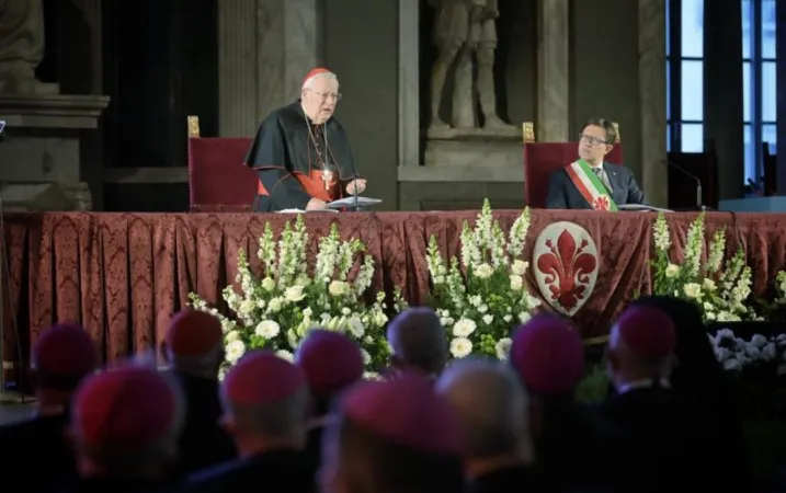 Kardinal Bassetti bei seiner Abschlussrede in Florenz