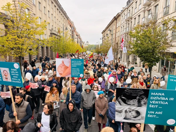 Marsch für das Leben am 4. Oktober 2025 in Vilnius