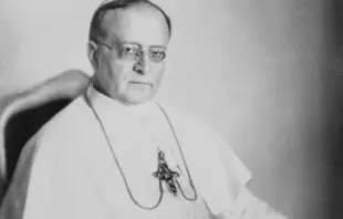 Papst Pius XI: Eine Aufnahme um das Jahr 1922 / Foto: Nicola Perscheid / Museum für Kunst / Wikimedia (CC0)